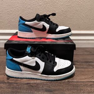 Nike Air Jordan Retro Low OG in Black and Blue